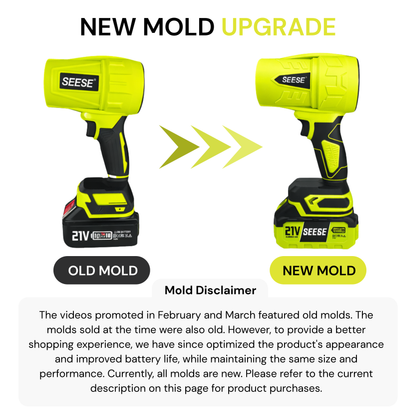 Moditek™ Turbo Jet Fan Leaf Blower 2.0