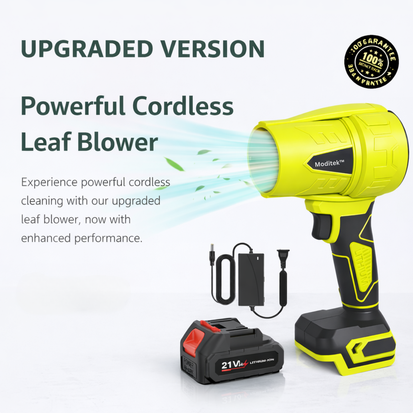 Moditek™ Turbo Jet Fan Leaf Blower 2.0